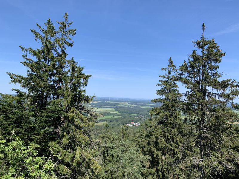 Gipfel Aussicht ohne Personen