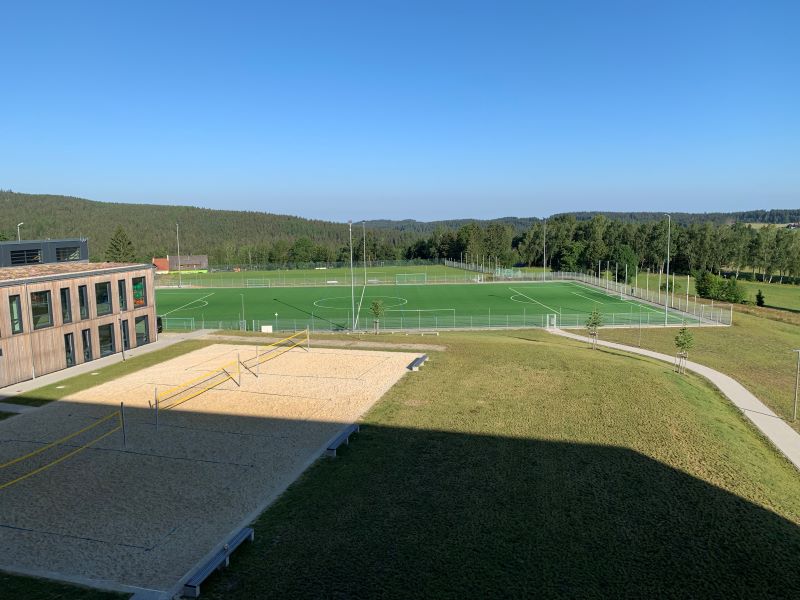 Sportcamp Außenbereich von oben 